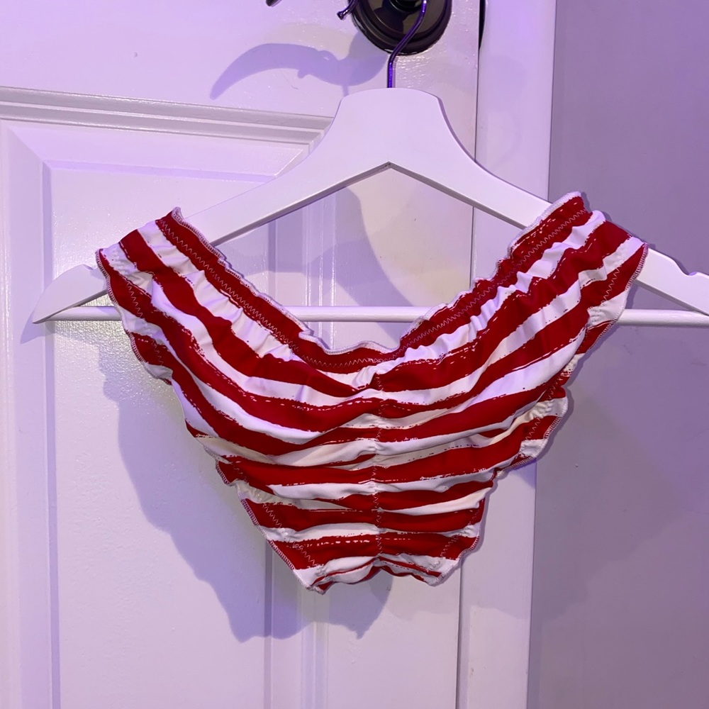 USA Stripes bikini with scrunch bottom
